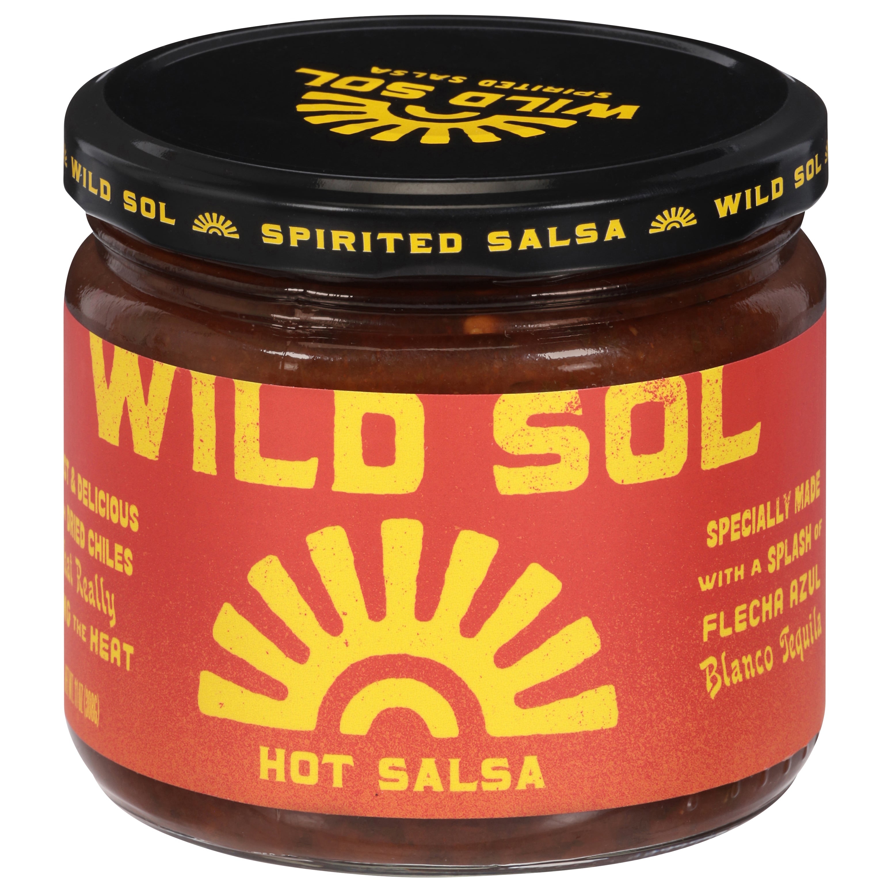 Wild Sol Hot Salsa 11 oz - Case of 6