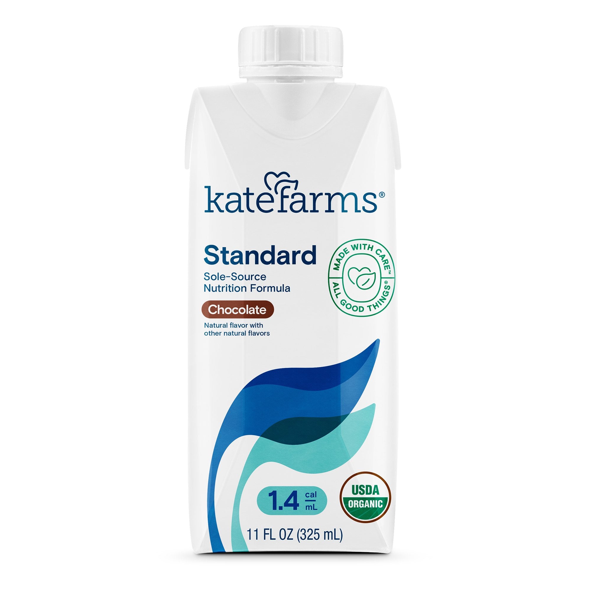 Kate Farms - Oral Supplement Kate Farms Standard 1.4 Chocolate Flavor Liquid 11 oz. Carton [12/CS]