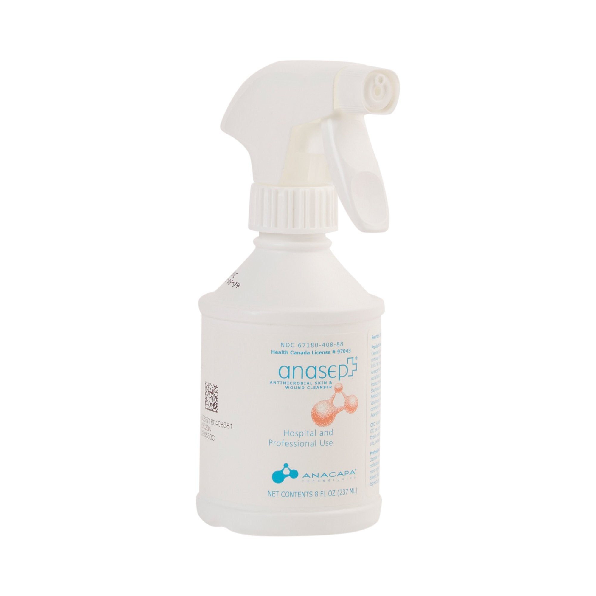 Anacapa Technologies - Wound Cleanser Anasept® 8 oz. Pump Bottle NonSterile Antimicrobial [12/CS]