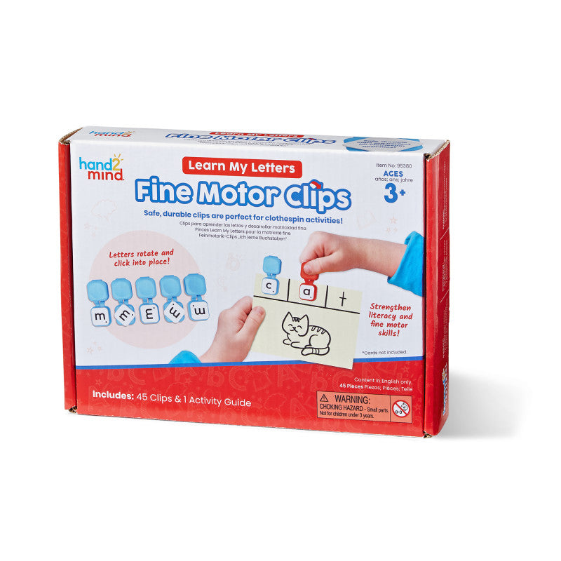 HAND2MIND - Learn My Letters Fine Motor Clips
