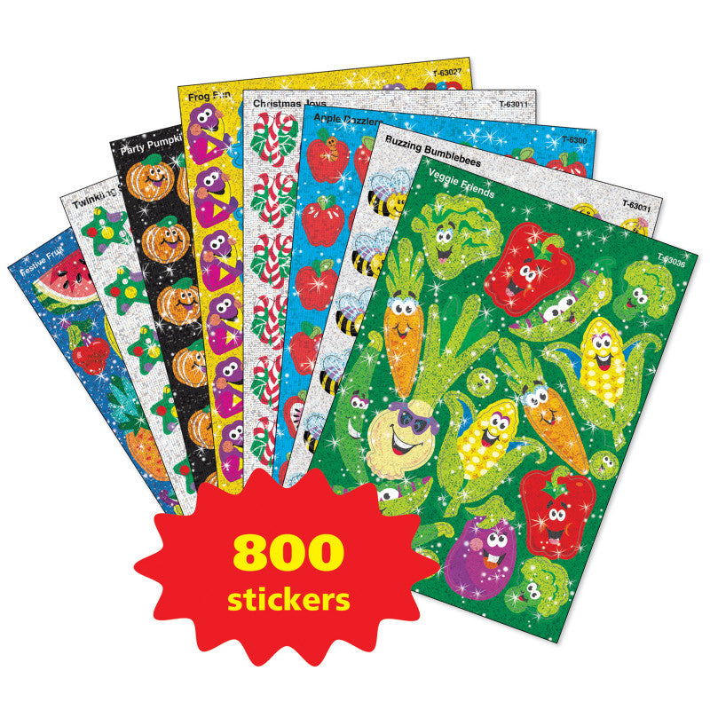 TREND - Sparkle Stickers® Assortment Pack, 800 Stickers
