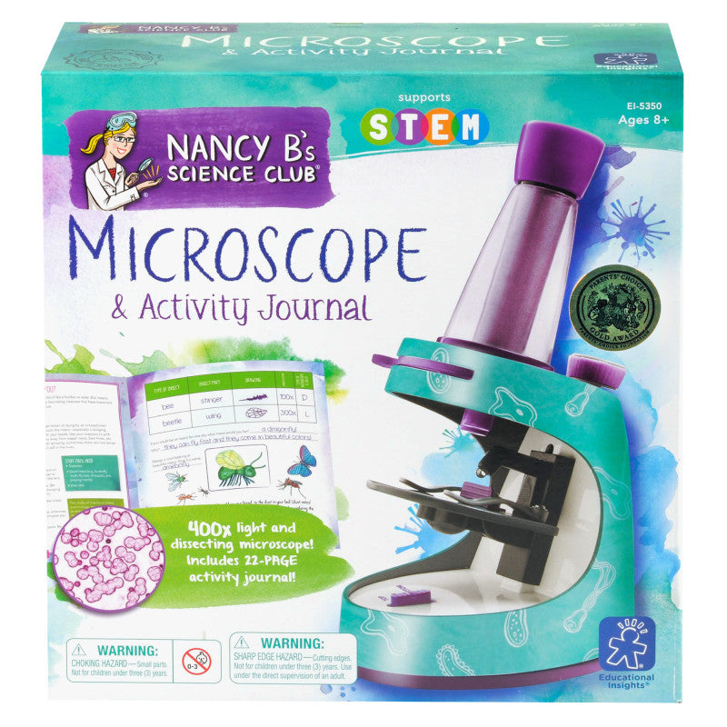 EDUCATIONAL INSIGHTS - Nancy B’s Science Club® Microscope & Activity Journal