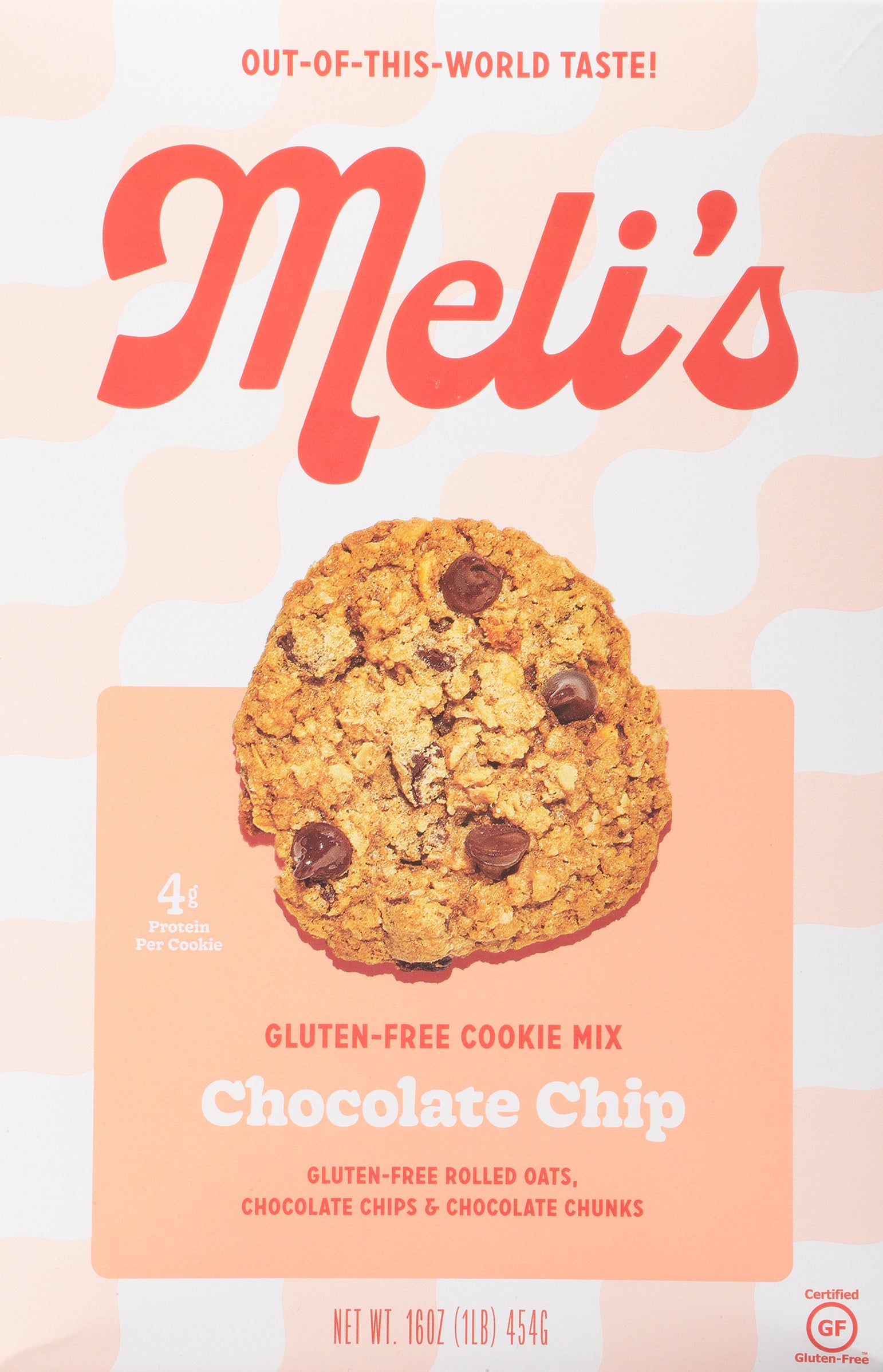 Meli's Gluten-Free Chocolate Chip Cookie Mix 16 oz - Case of 6
