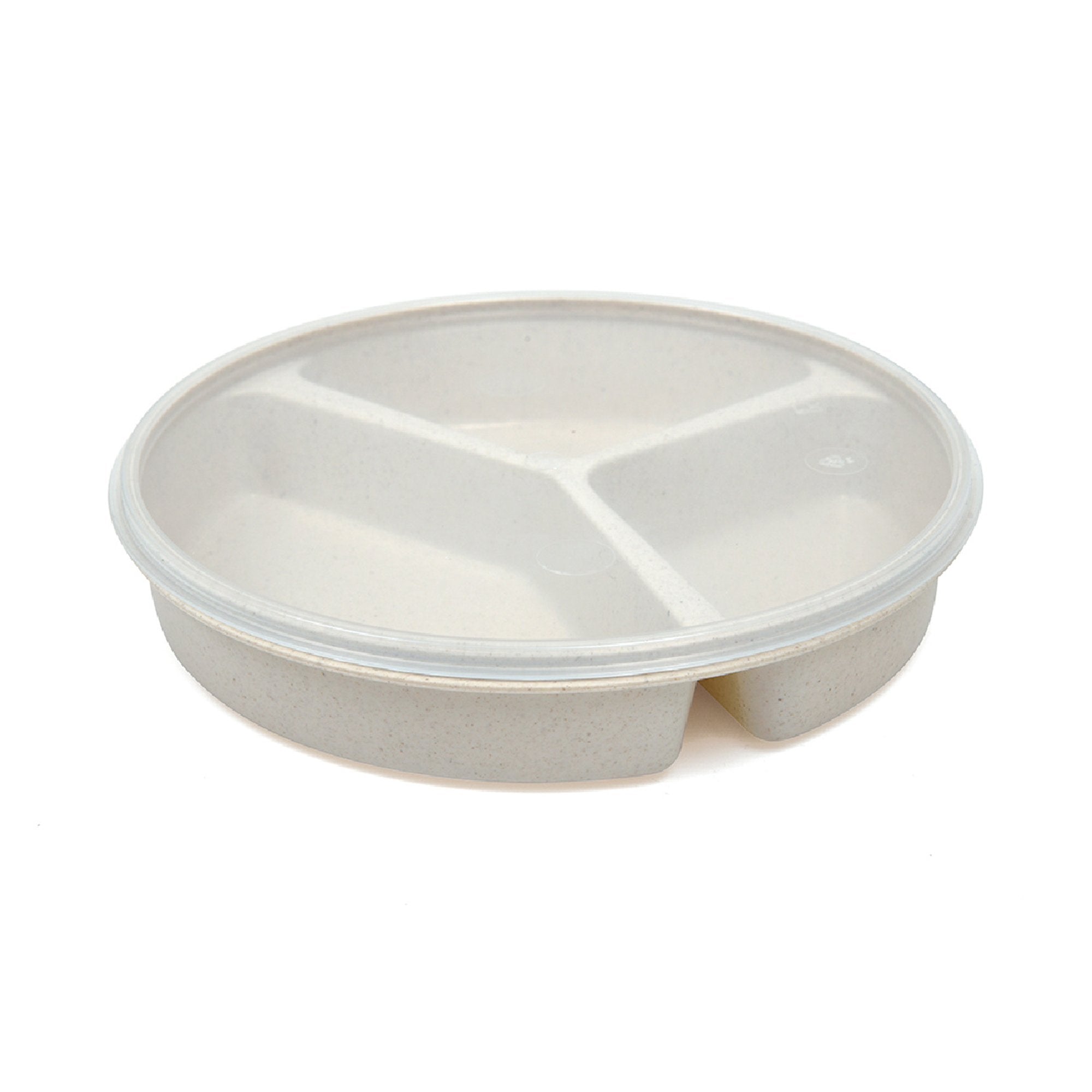 Maddak - Partitioned Scoop Dish Maddak Sandstone Reusable Plastic 8-1/4 Inch Diameter [1/EA]