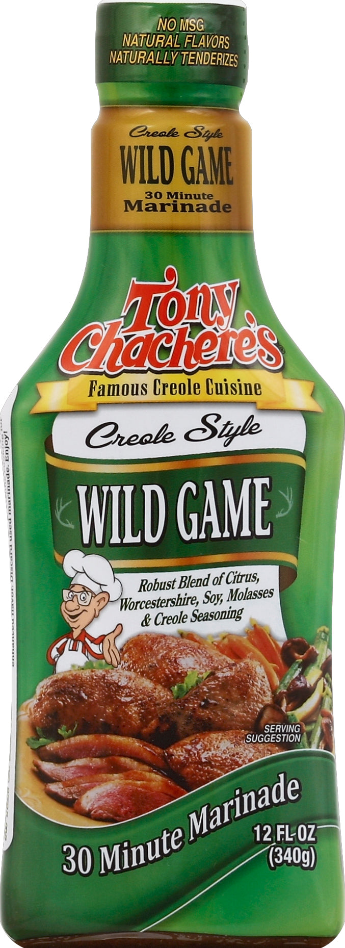 Tony Chachere's Marinade 12 oz - Case of 6