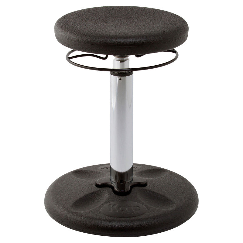 KORE DESIGN - Kids Adjustable Tall Wobble Chair 16.5-24" Black