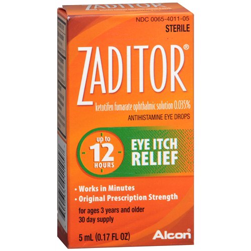 Alcon - Allergy Eye Relief Zaditor® 0.17 oz. Eye Drops [1/EA]
