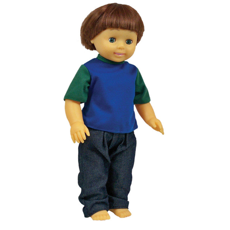 GET READY KIDS - Multicultural Doll, Caucasian Boy "Tom" Doll