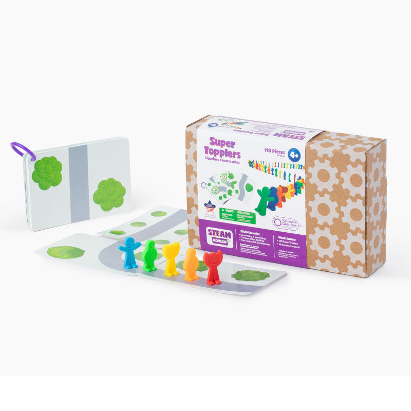 STEAM BY ROYLCO - Super Topplers & Domino Run Cards