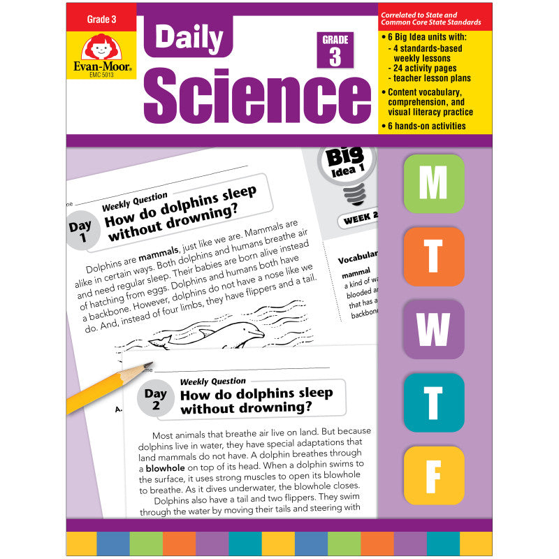 EVAN-MOOR - Daily Science Book, Grade 3