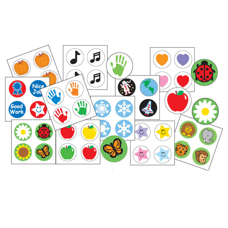 CREATIVE SHAPES ETC. - 2880ct Incentive Stickers Seasonal Pack