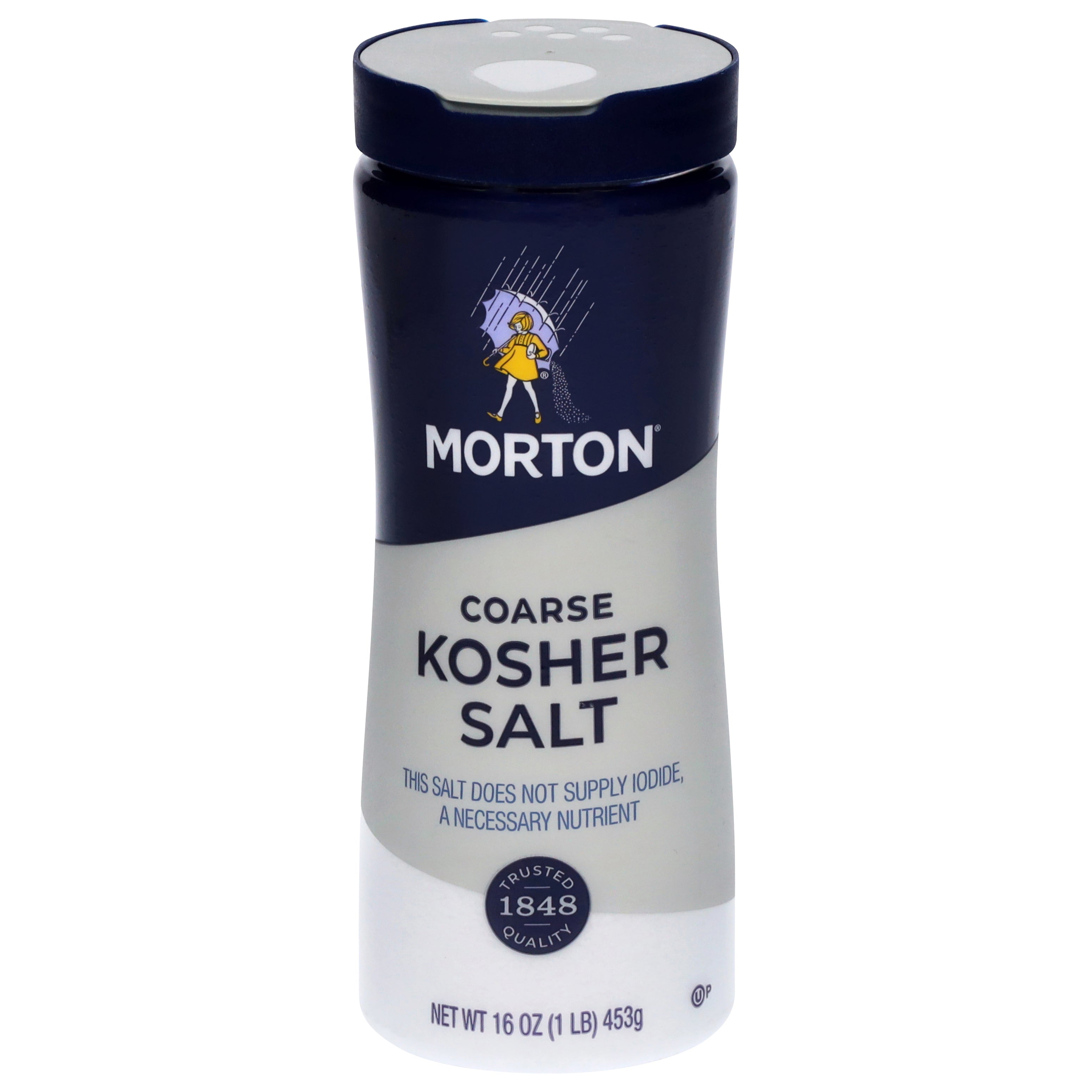 Morton Coarse Kosher Salt 16 oz - Case of 12
