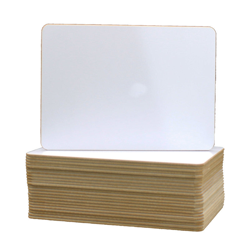 FLIPSIDE PRODUCTS - Two-Sided Dry Erase Board, 6" x 9", Pack of 24