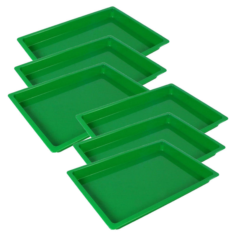 ROMANOFF - Medium Creativitray®, Green, Pack of 6