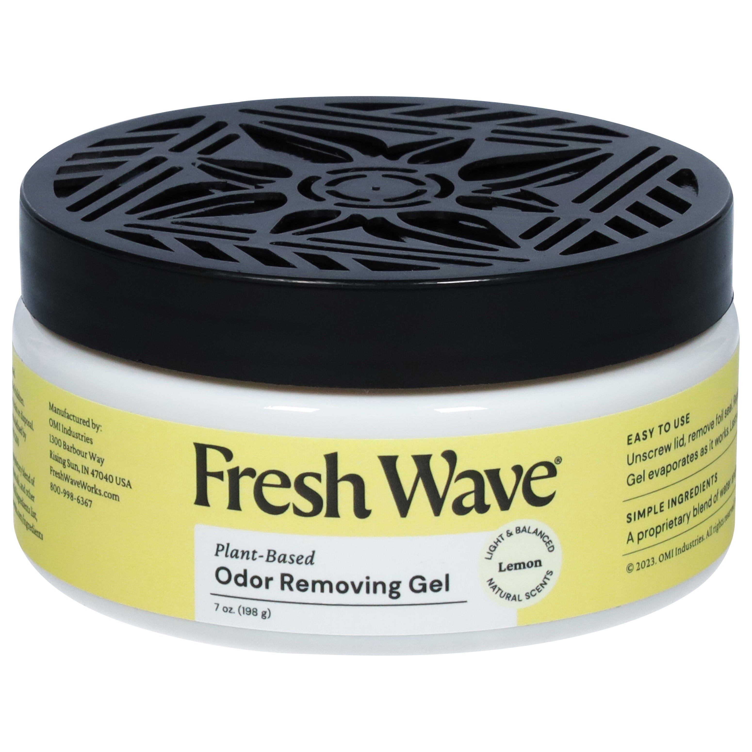 Fresh Wave Lemon Odor Removing Gel 7 oz - Case of 6