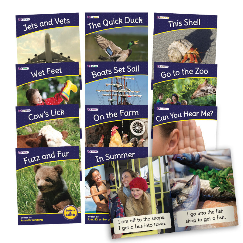 JUNIOR LEARNING - Letters & Sounds Phase 3 Set 2 Non-Fiction