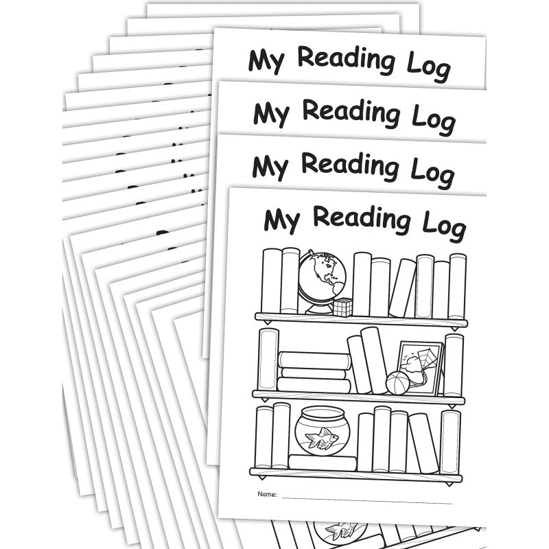 TEACHER CREATED RESOURCES - My Own Books: My Reading Log, Pack of 25