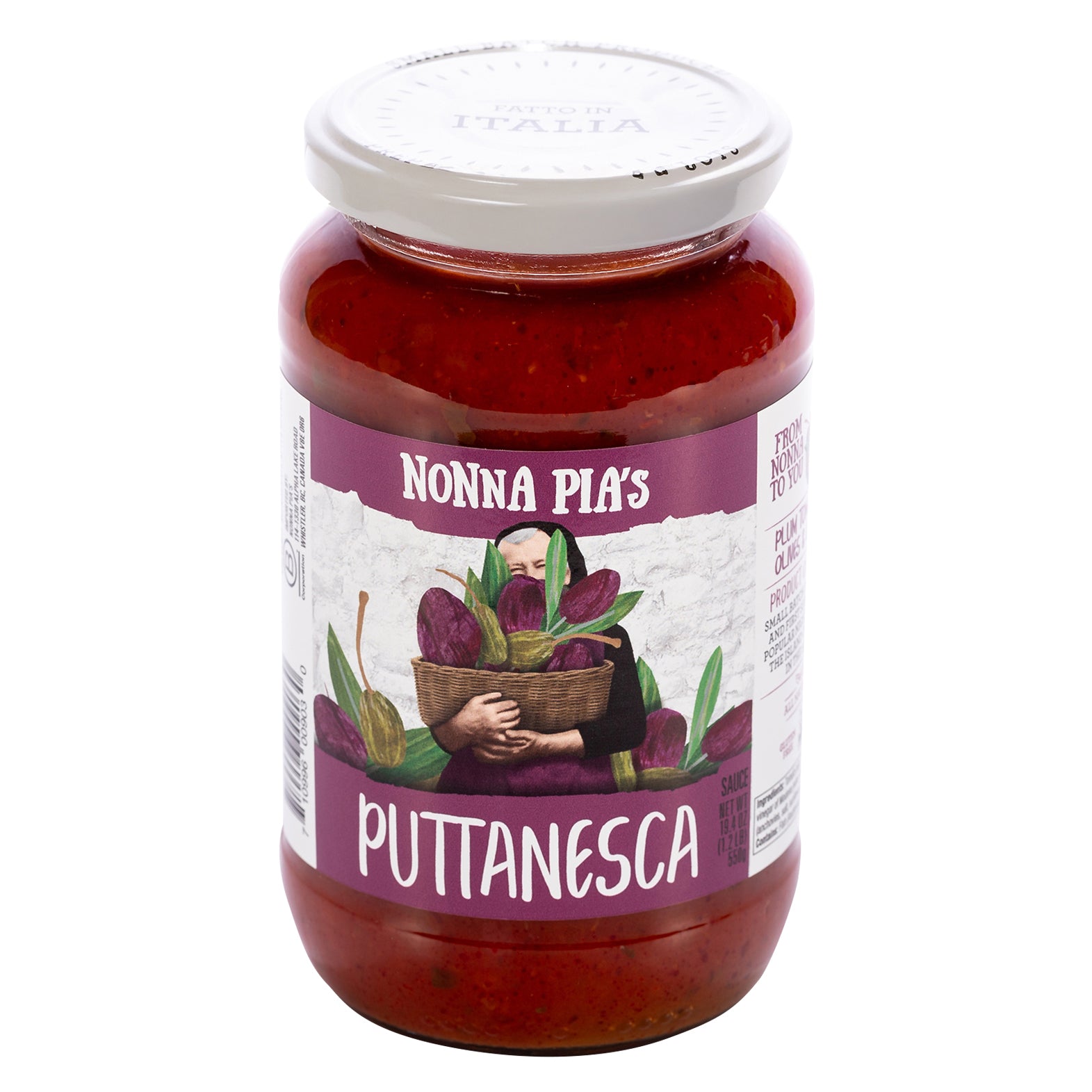 Puttanesca Pasta Sauce - Case of 6
