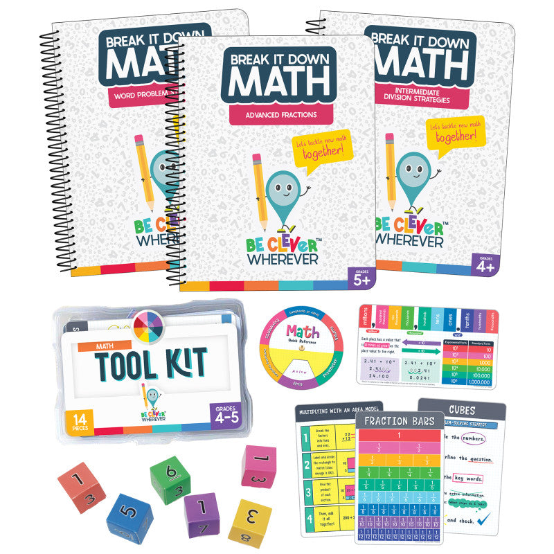 CARSON DELLOSA EDUCATION - Math Student Bundle Grade 5