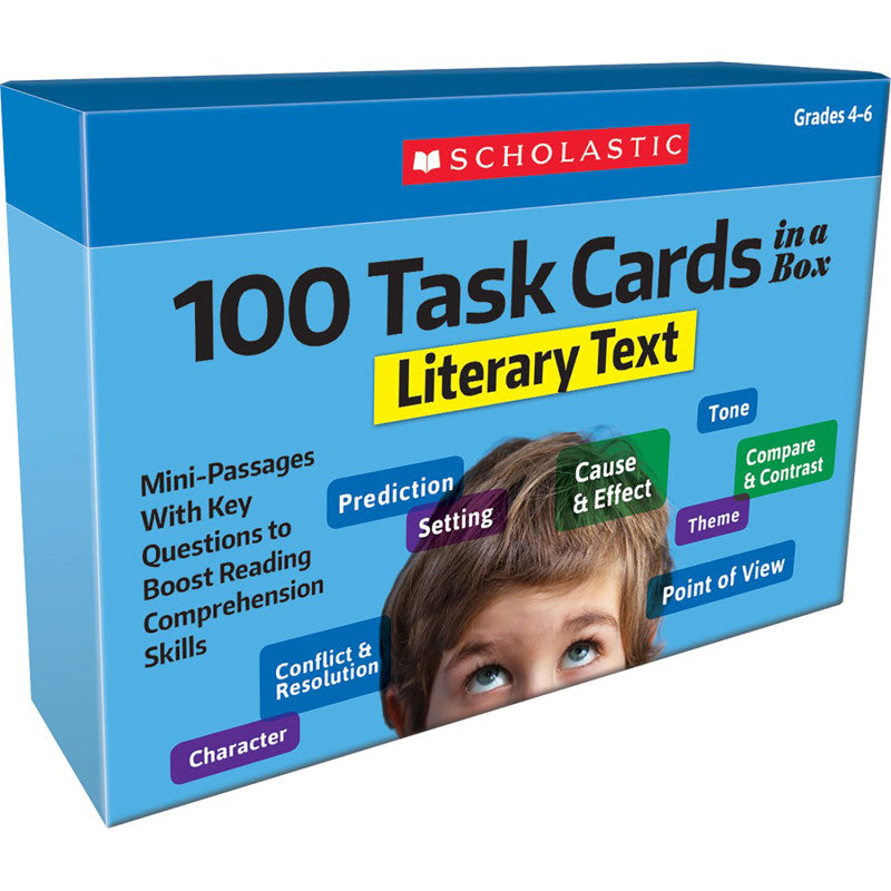 SCHOLASTIC TEACHING SOLUTIONS - 100 Task Cards in a Box: Making Inferences