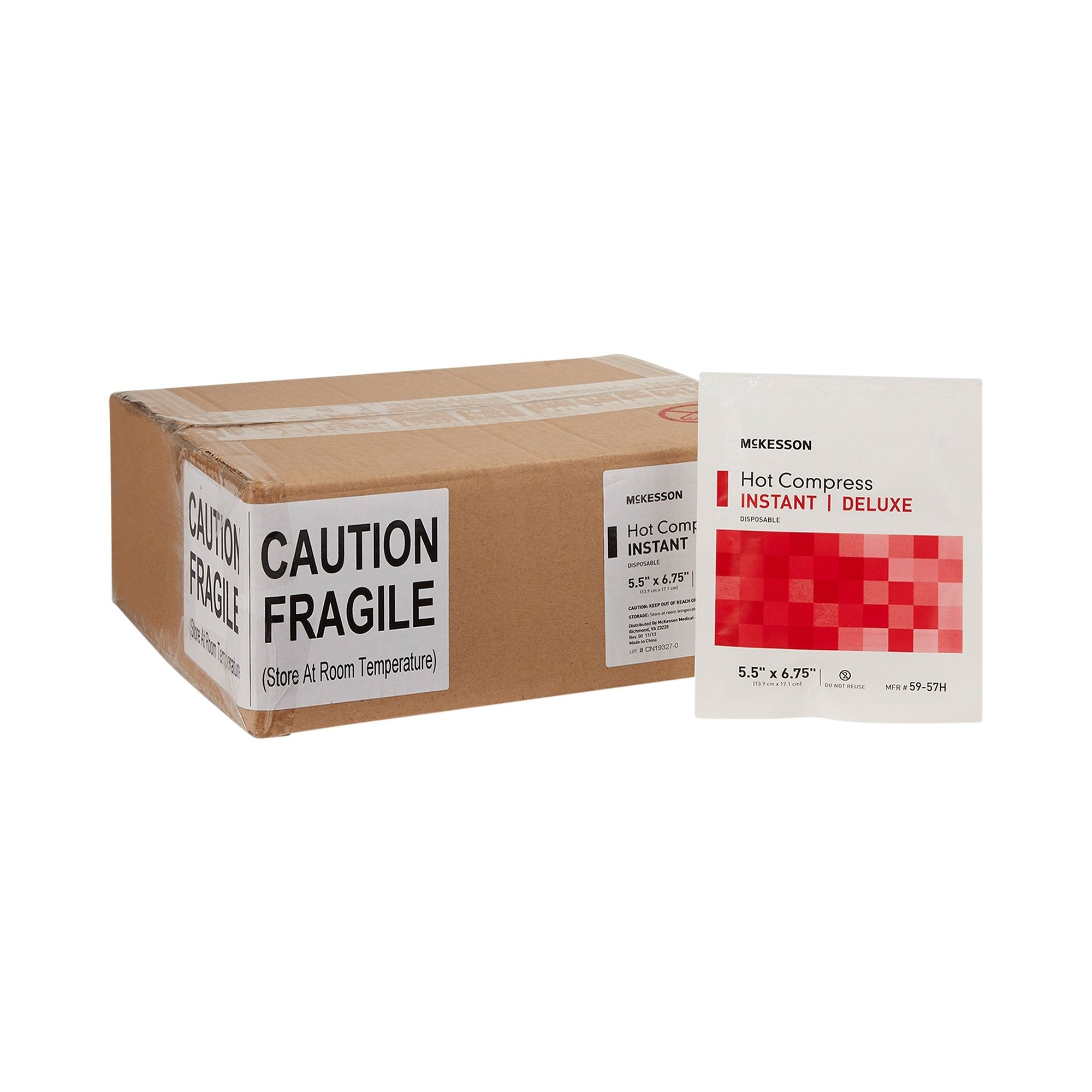 McKesson Brand - Instant Hot Pack McKesson General Purpose Small Plastic Disposable [1/EA] (521484_EA)
