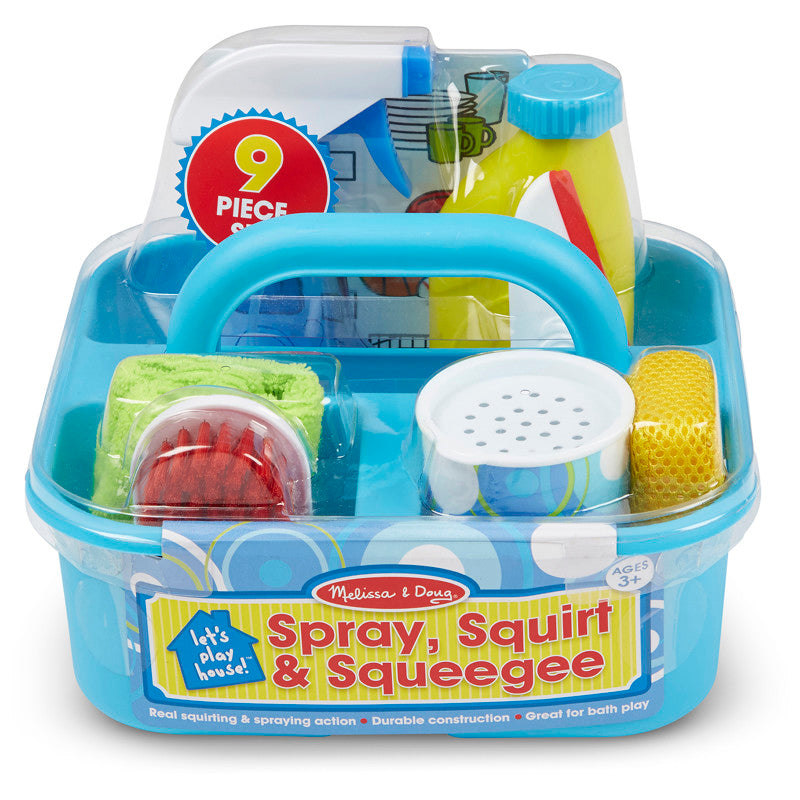 MELISSA & DOUG - Let's Play House! Spray, Squirt & Squeegee Play Set