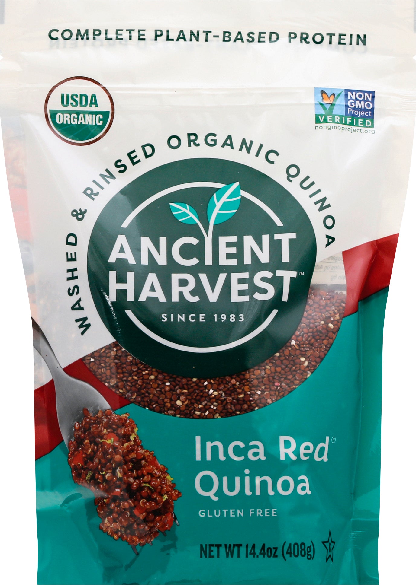 Ancient Harvest Inca Red Quinoa 14.4 oz - Case of 12