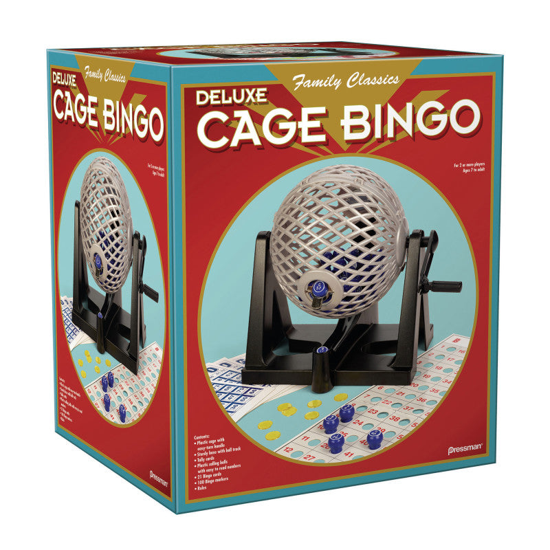 PRESSMAN - Deluxe Cage Bingo