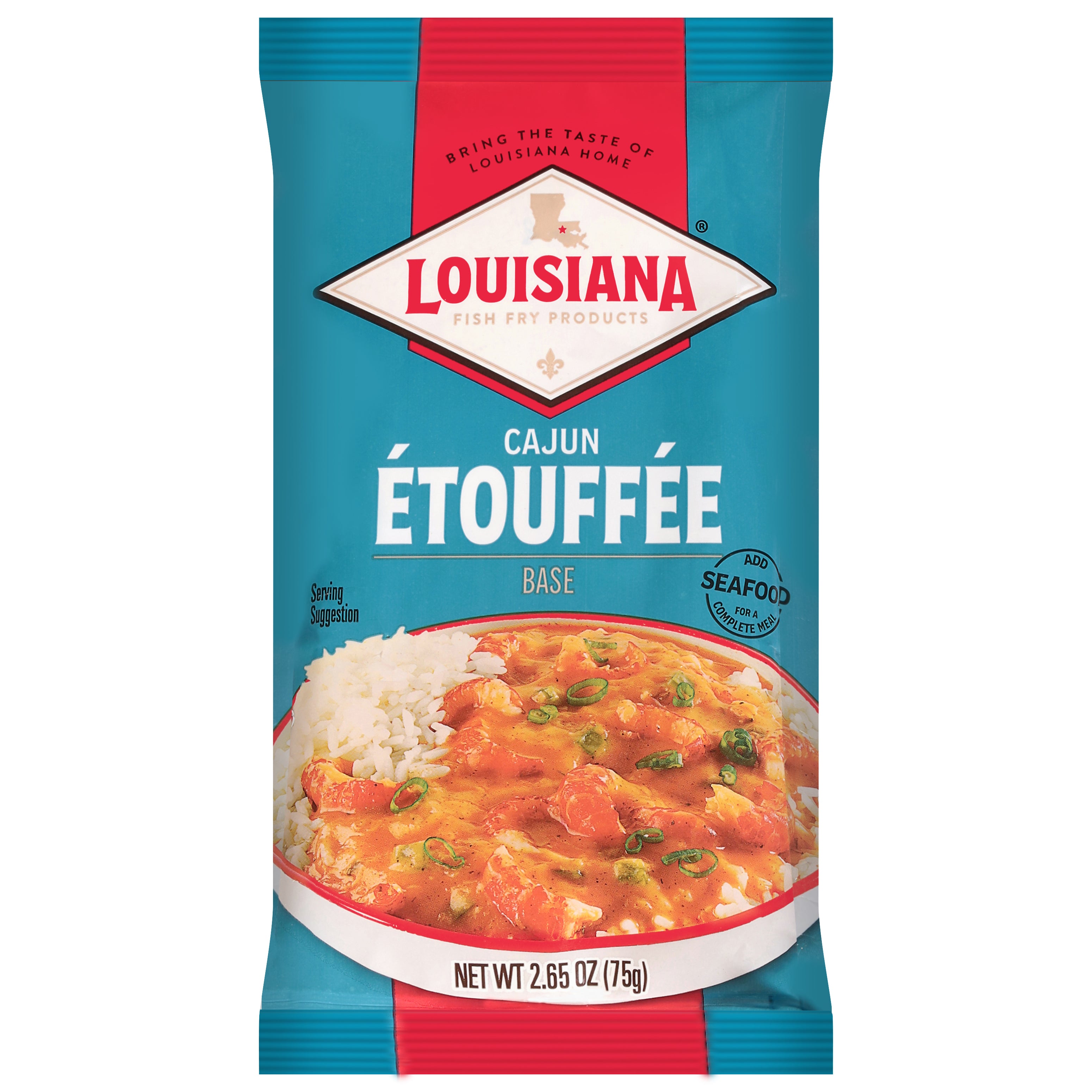 Louisiana Fish Fry Products Cajun Etouffee Base 2.65 oz - Case of 24