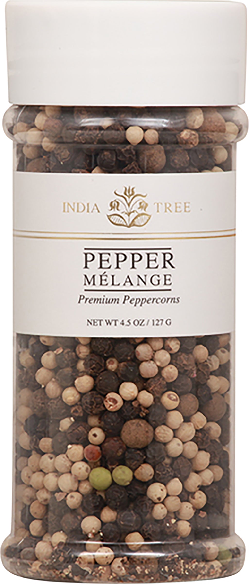 India Tree Premium Peppercorns Pepper Melange 4.5 oz - Case of 6