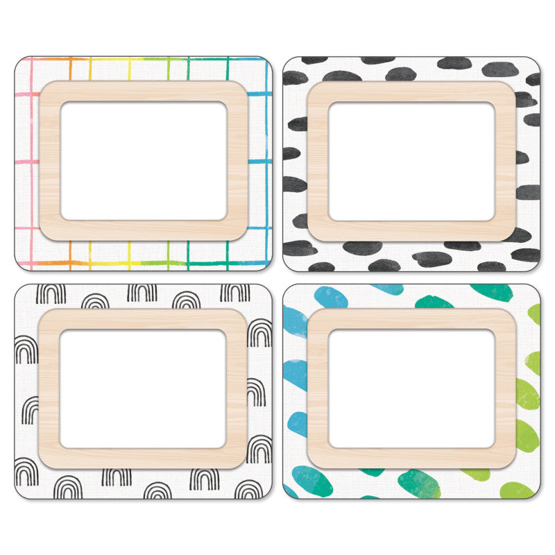 Creatively Inspired Name Tags, Pack of 40