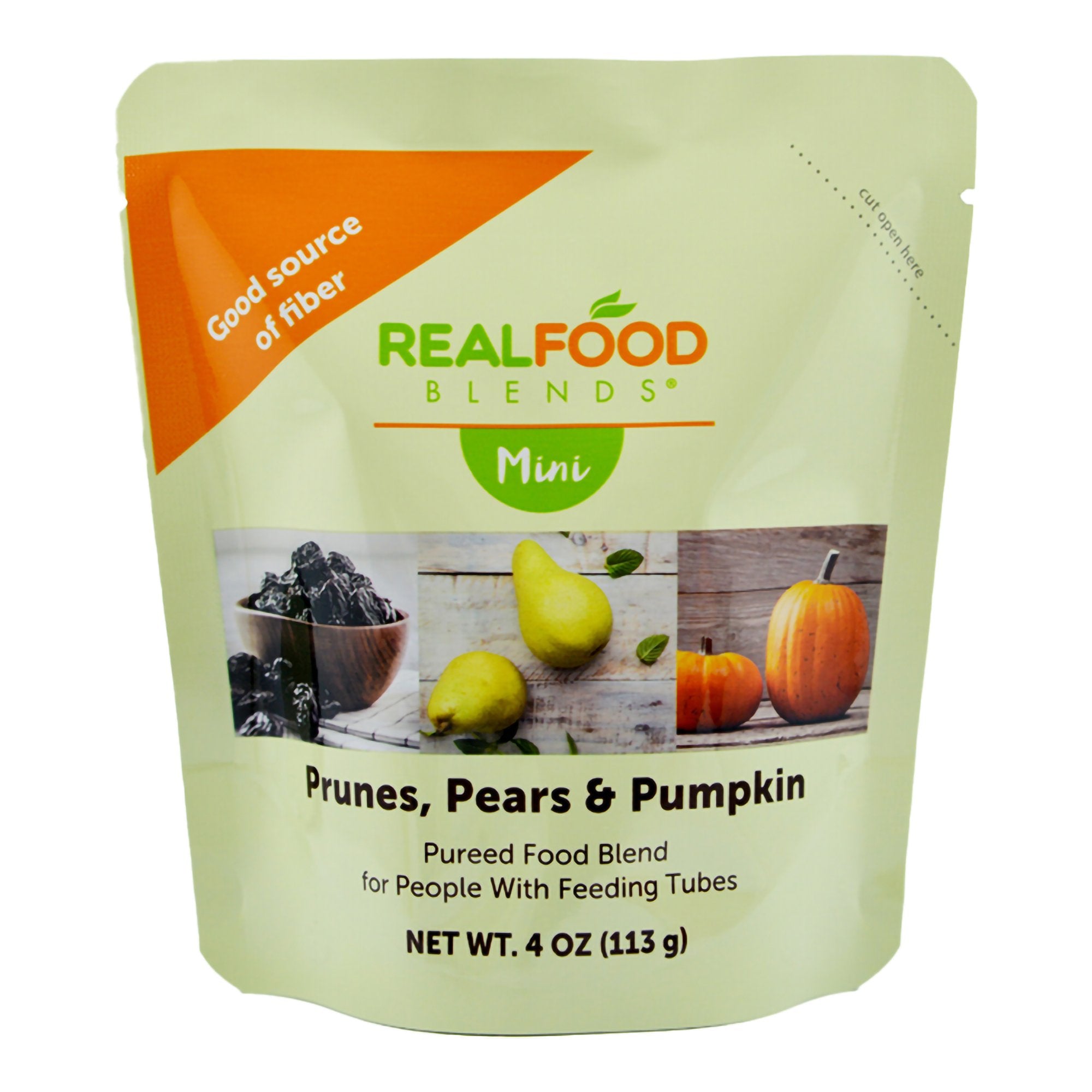 Nutricia North America - Tube Feeding Formula Real Food Blends® Mini Prunes / Pears / Pumpkin Flavor Liquid 4 oz. Pouch [1/EA]