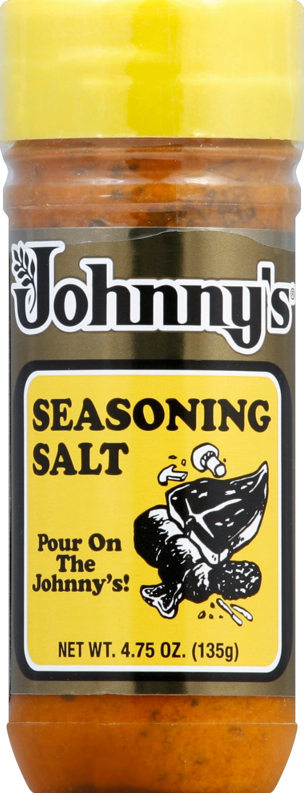 Johnny's Seasoning Salt 4.75 oz - Case of 6