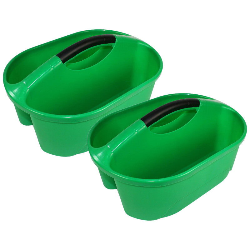 ROMANOFF - Classroom Caddy, Green, Pack of 2