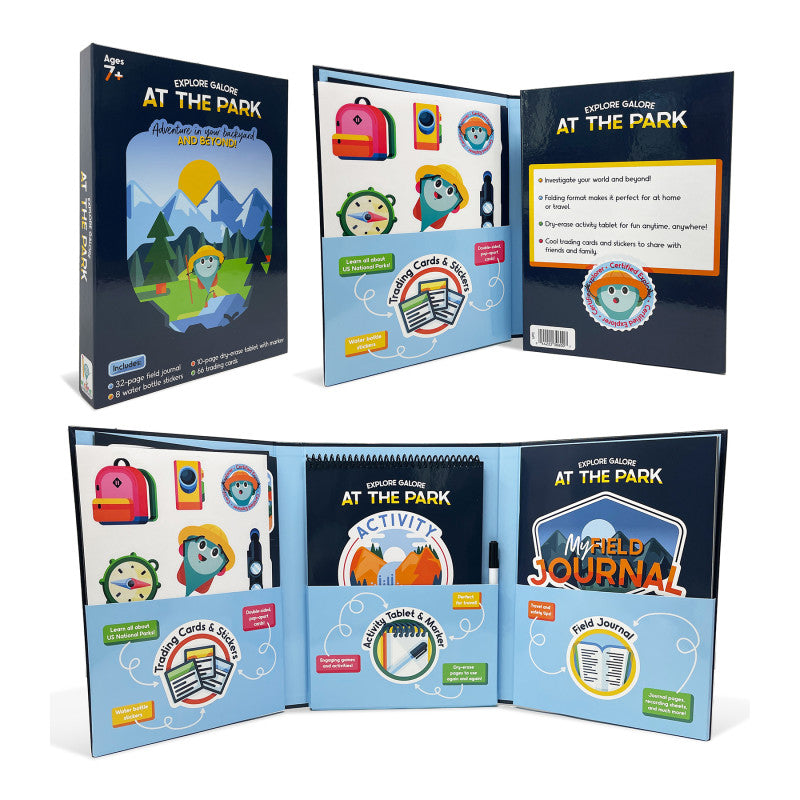 CARSON DELLOSA EDUCATION - Explore Galore: At The Park Dry-Erase Activity Kit