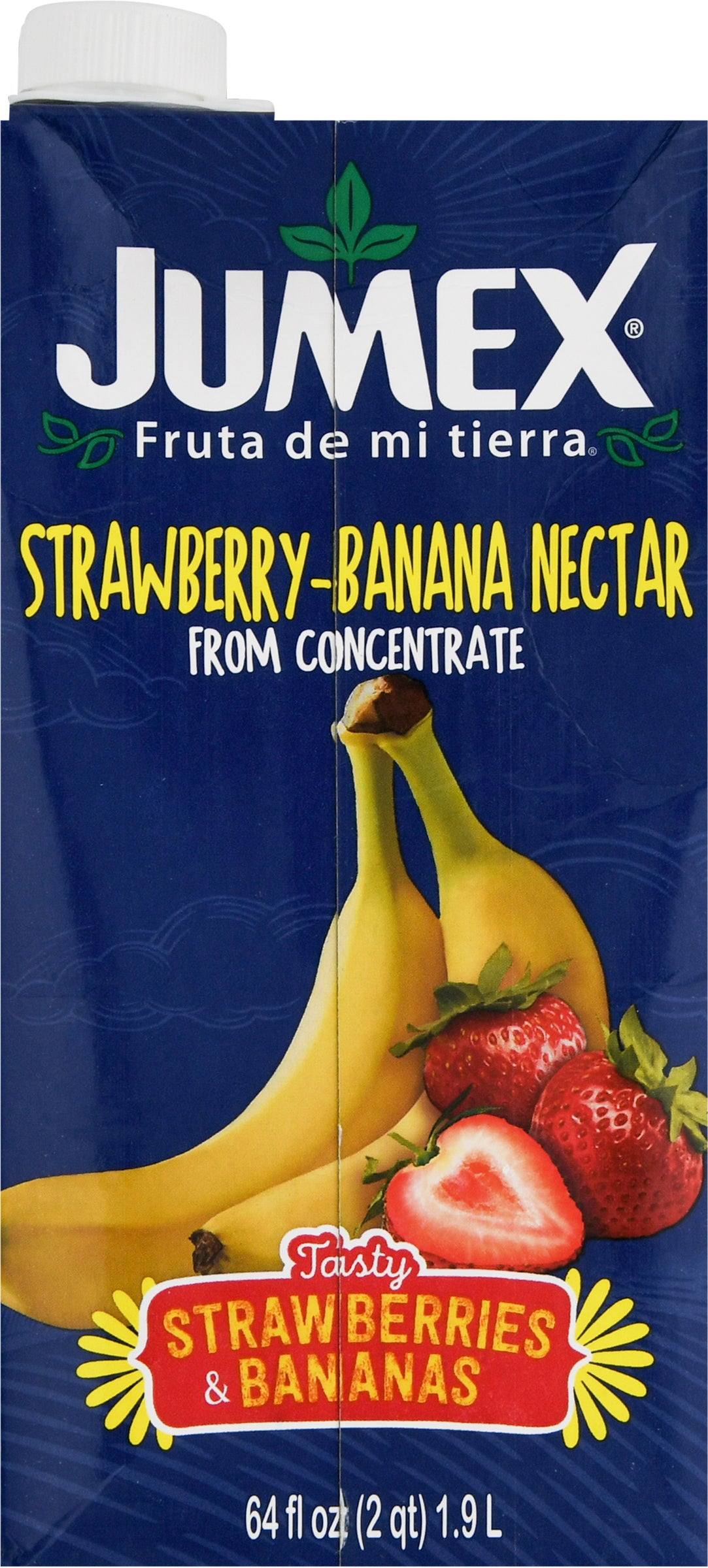 Jumex Strawberry-Banana Nectar 64 fl oz - Case of 8
