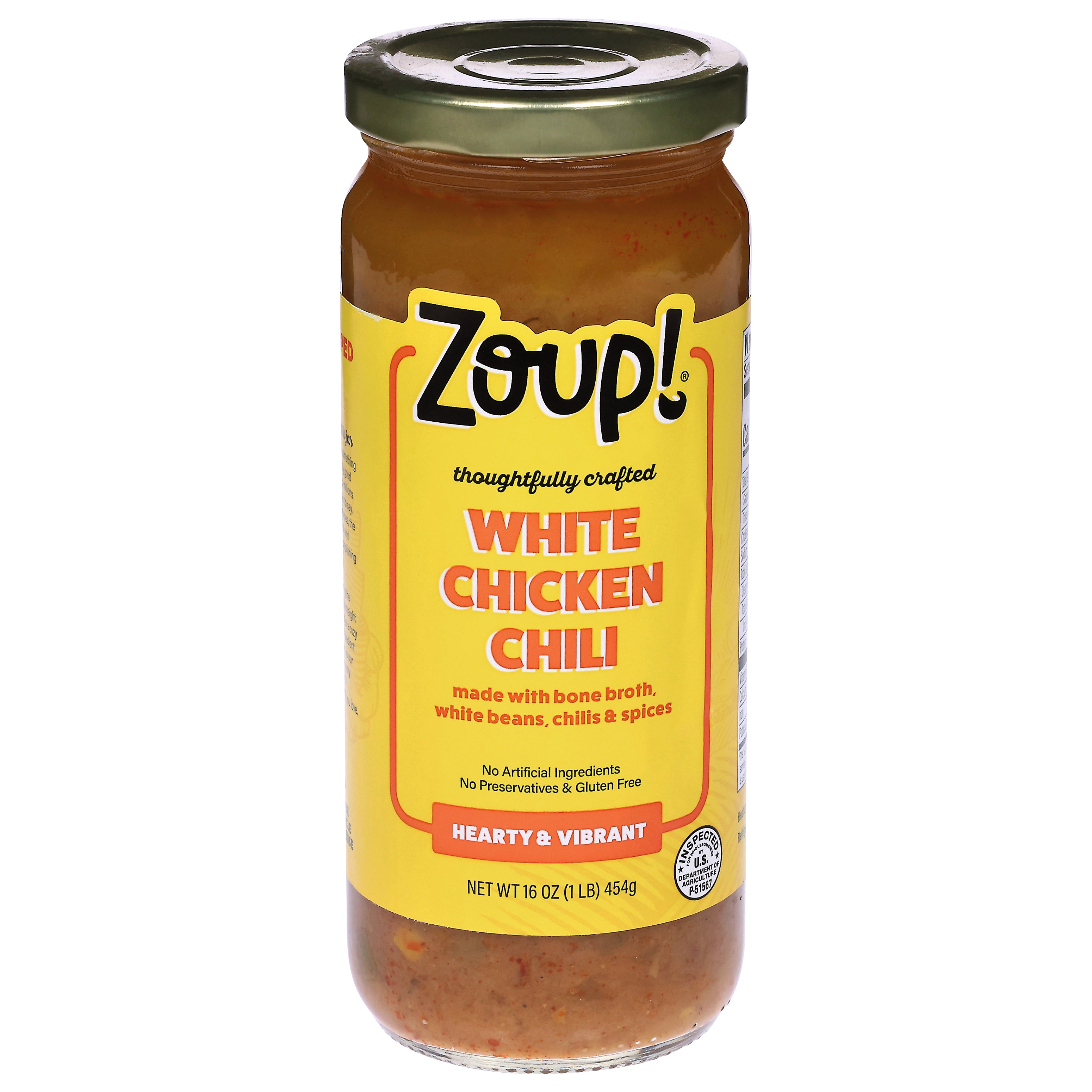 Zoup! White Chicken Chili Soup 16 oz - Case of 6