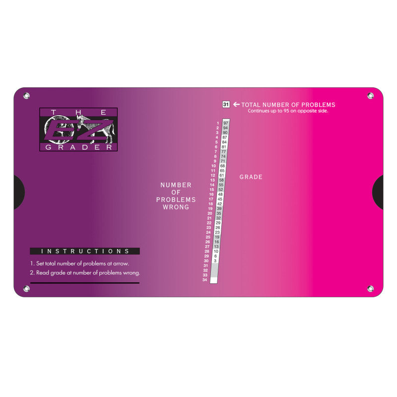 The Ombre E-Z Grader