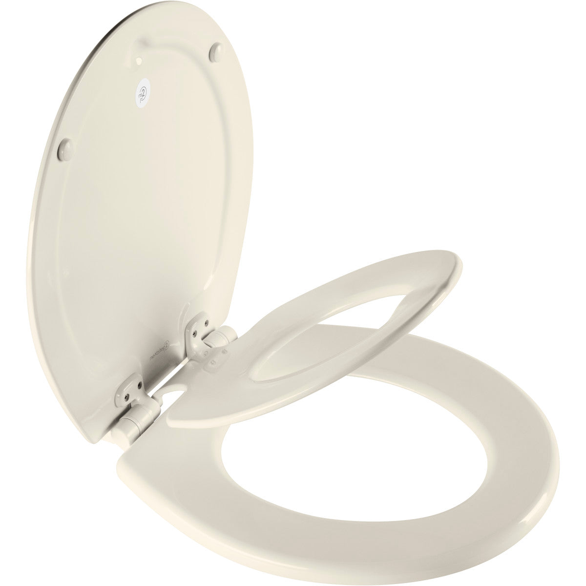 NextStep2 Children's Round Closed Front Toilet Seat in Biscuit