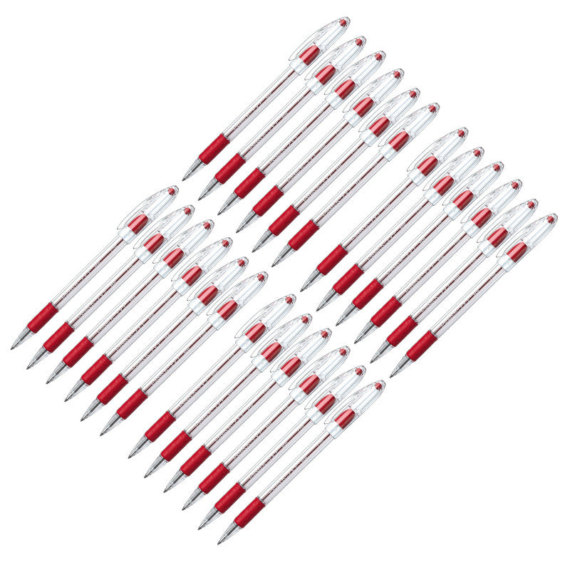 PENTEL - R.S.V.P.® Ballpoint Pen, Fine Point, Red, Pack of 24