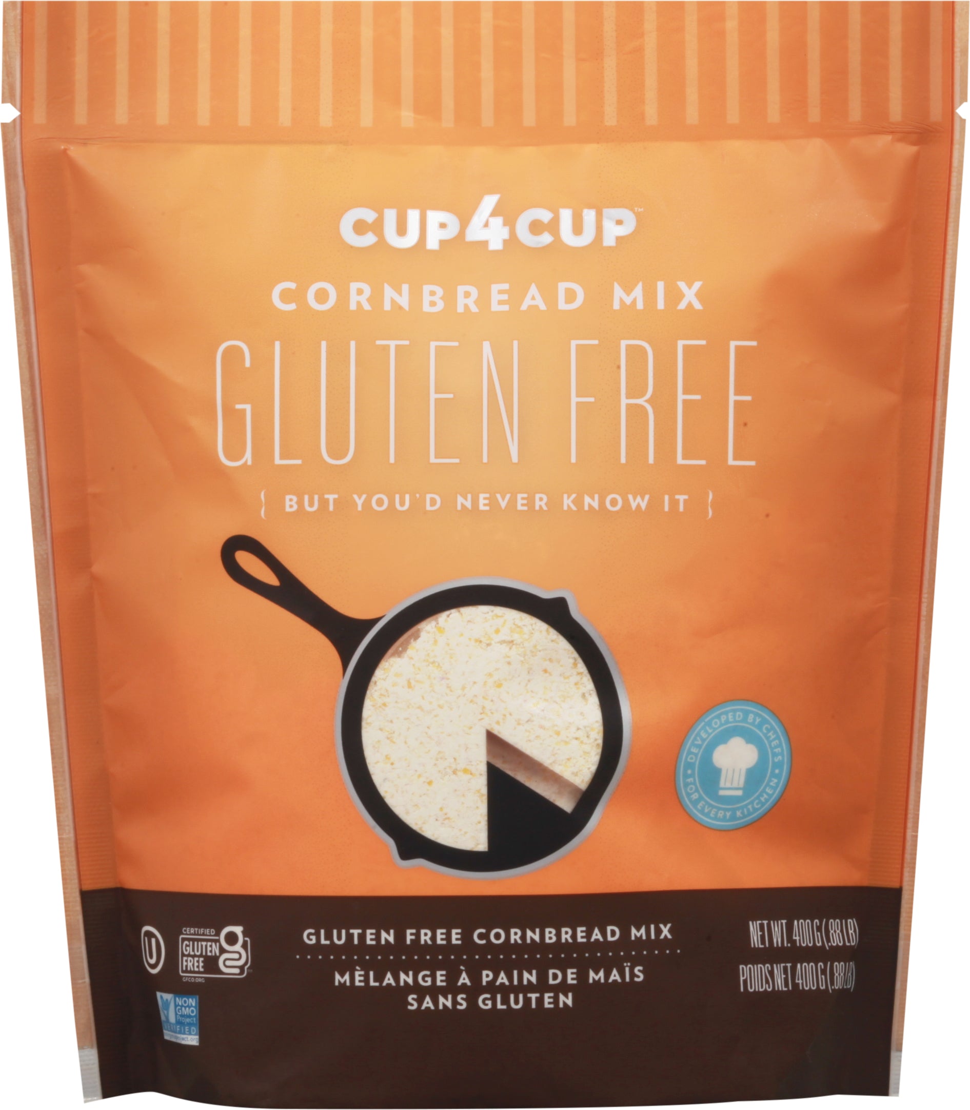 Cup4Cup Gluten Free Cornbread Mix 0.88 lb - Case of 6
