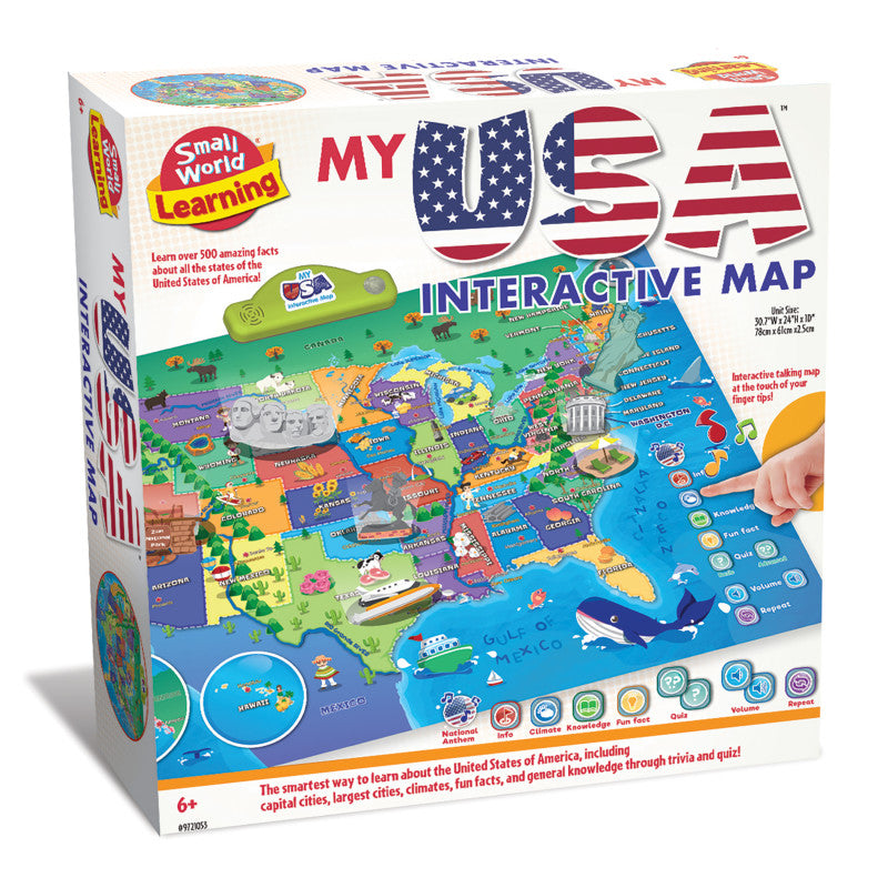 SMALL WORLD TOYS - My USA Interactive Map