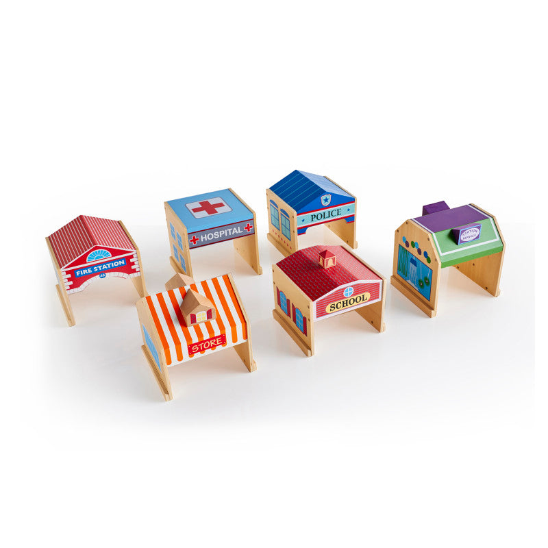 GUIDECRAFT - Community Buildings, 6-Piece Set