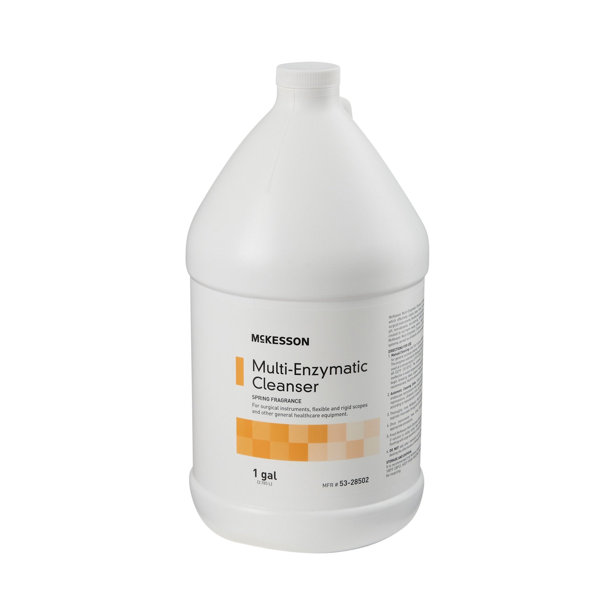 McKesson Brand - Multi-Enzymatic Instrument Detergent McKesson Liquid 1 gal. Jug Spring Fresh Scent [4/CS]