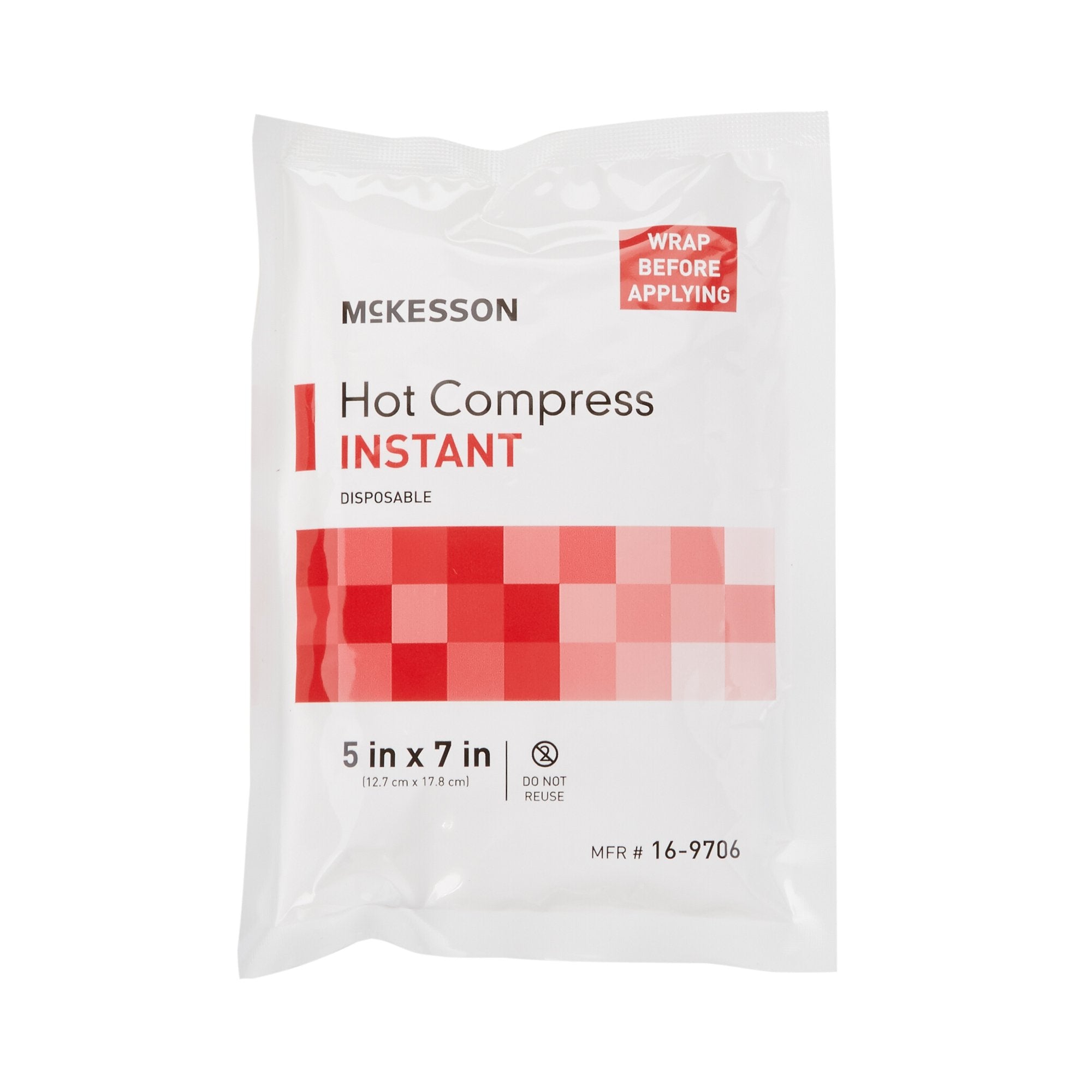 McKesson Brand - Instant Hot Pack McKesson General Purpose Small Plastic Disposable [24/CS] (520561_CS)