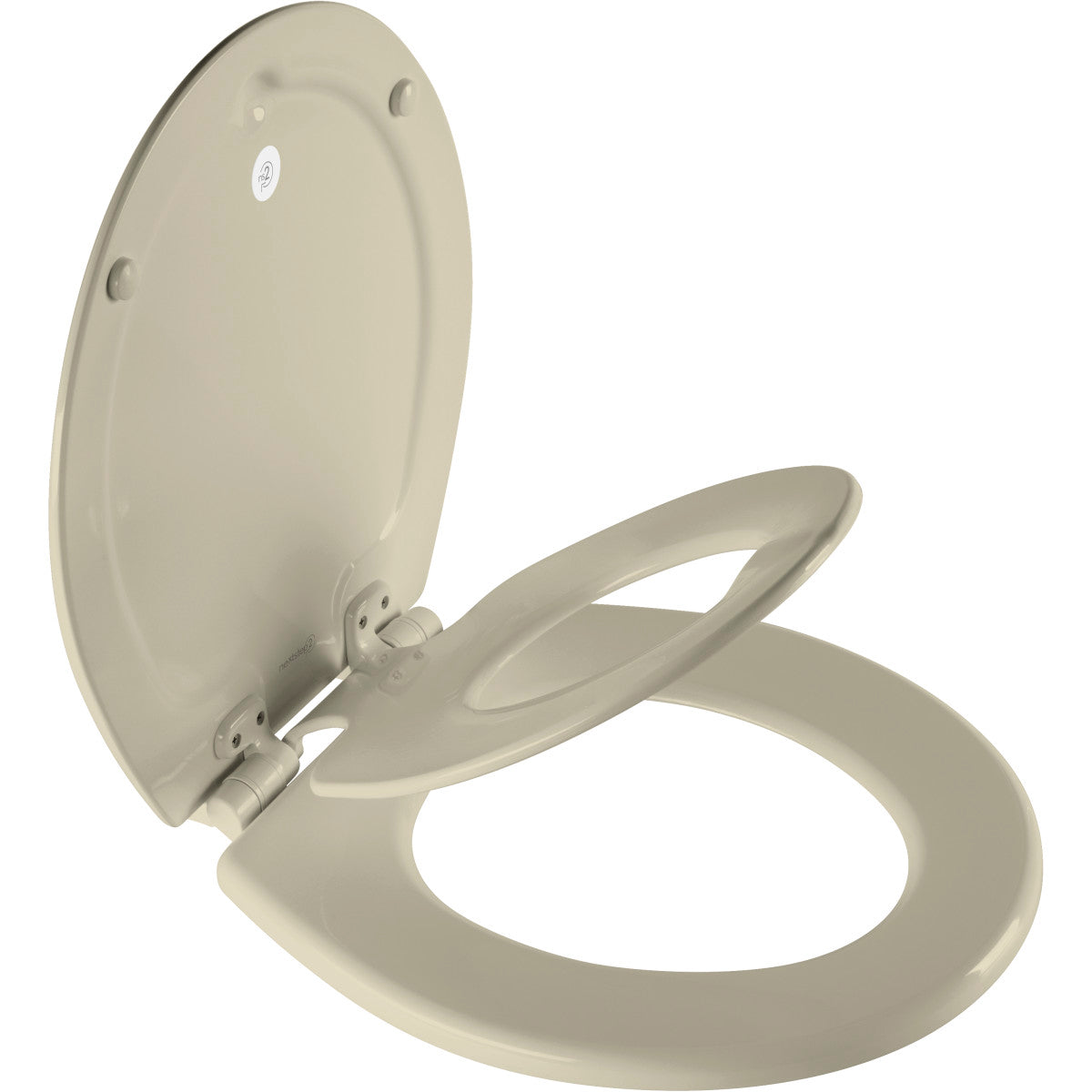 NextStep2 Children's Round Closed Front Toilet Seat in Bone