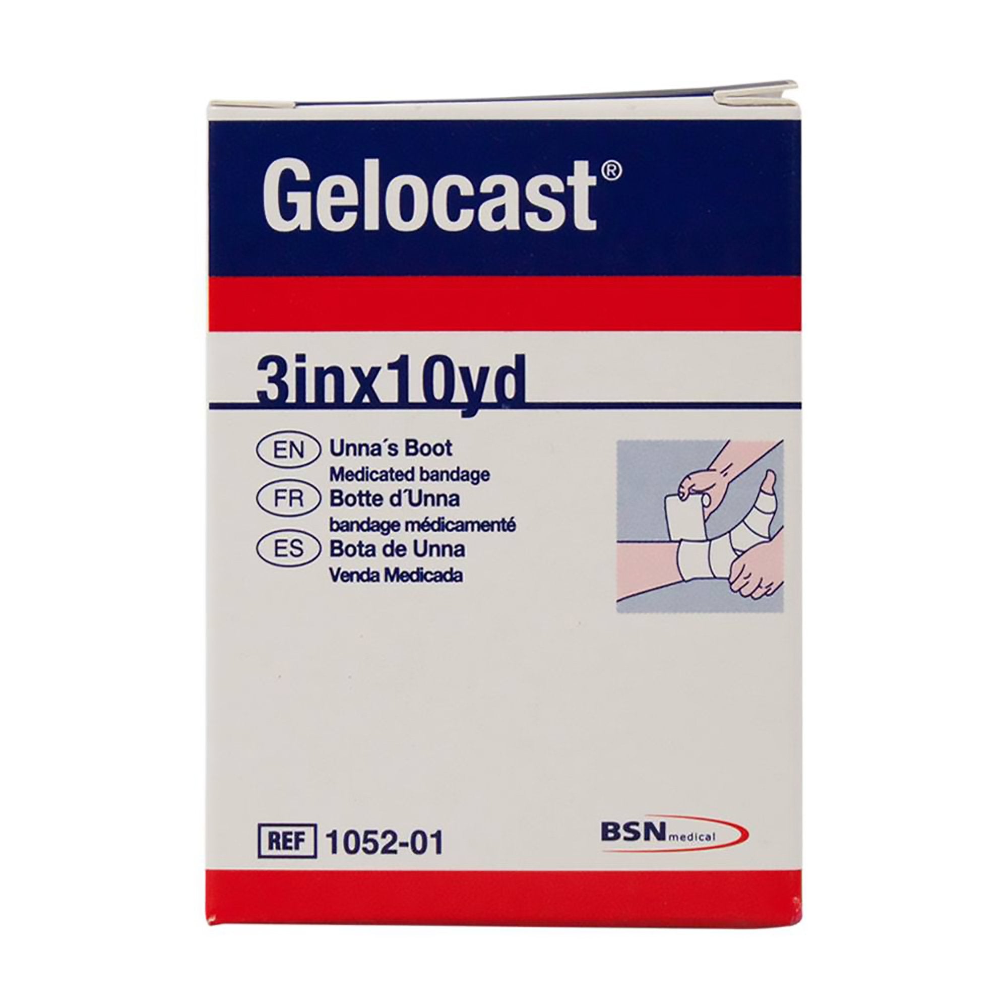 BSN Medical - Unna Boot Gelocast® Zinc Oxide / Calamine 3 Inch X 10 Yard [12/CS]