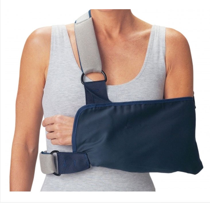 DJO - Shoulder Immobilizer Cinch-Lock™ Medium Cotton / Poly / Foam Contact Closure Left or Right Arm [1/EA]