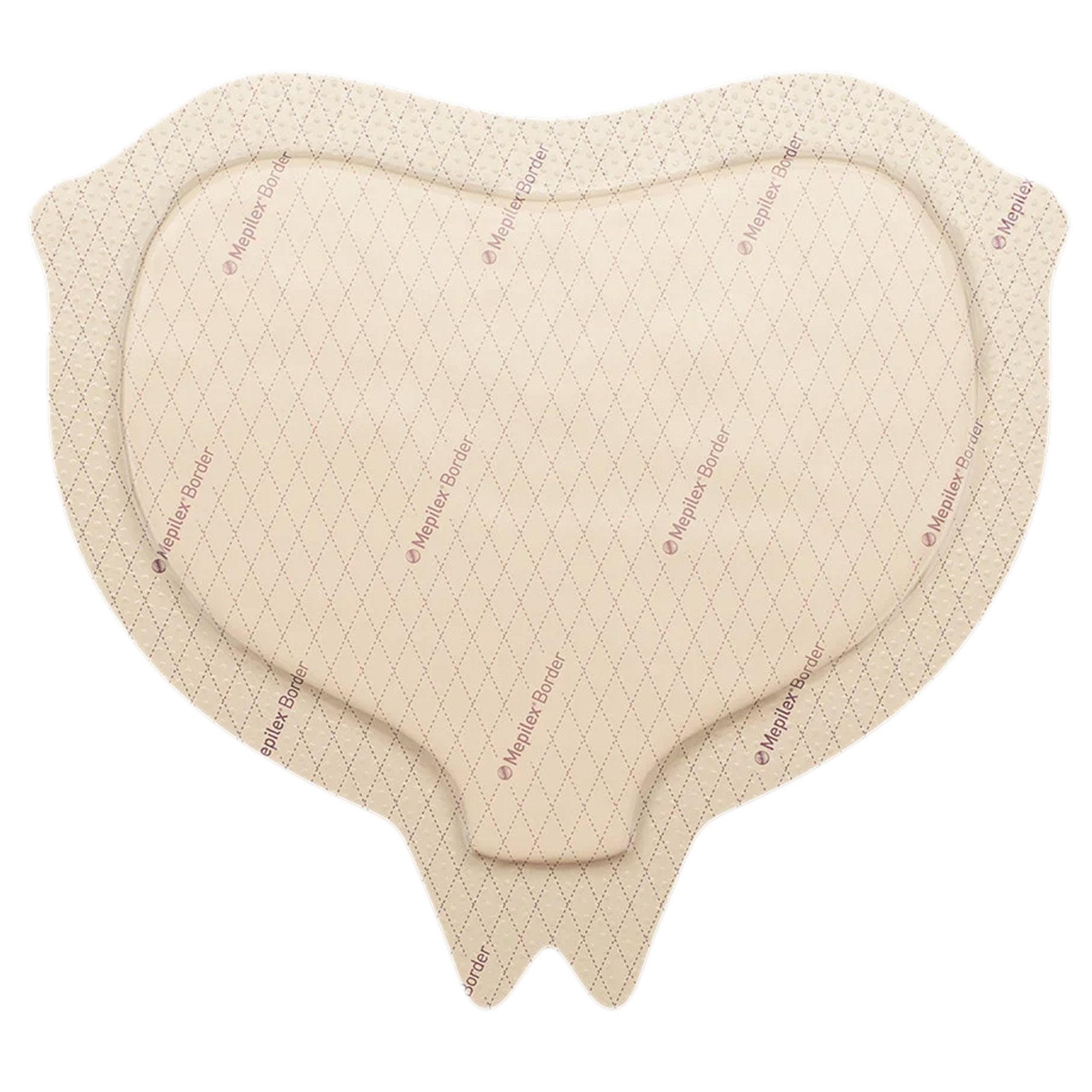 Molnlycke - Foam Dressing Mepilex® Border Sacrum 6-1/3 X 7-9/10 Inch With Border Film Backing Silicone Adhesive Sacral Sterile [10/BX]