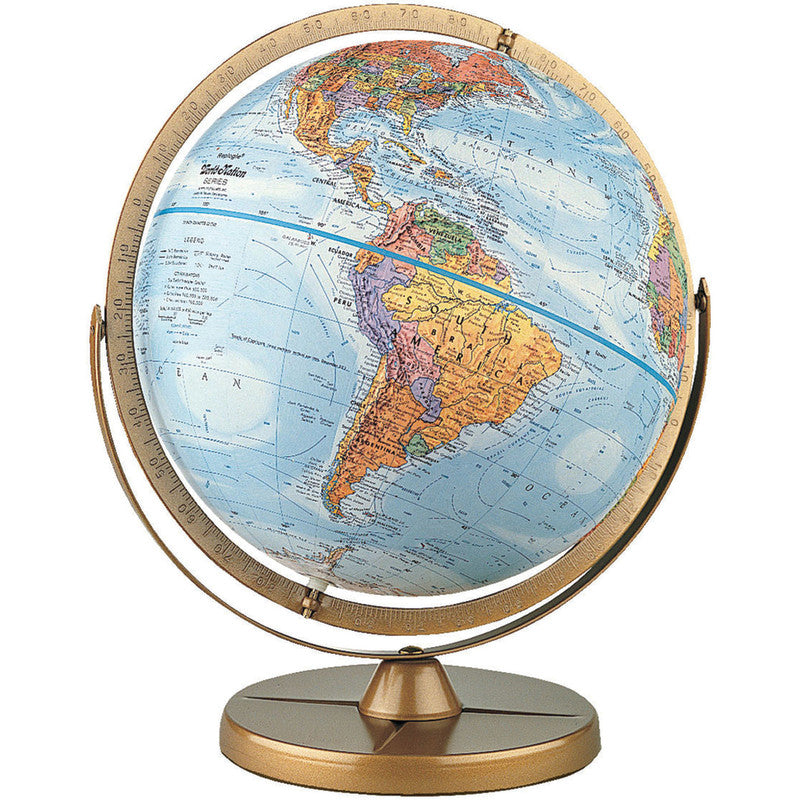 REPLOGLE GLOBES - Pioneer Globe, 12"